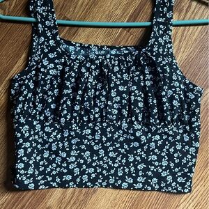 super cute and simple flower tank